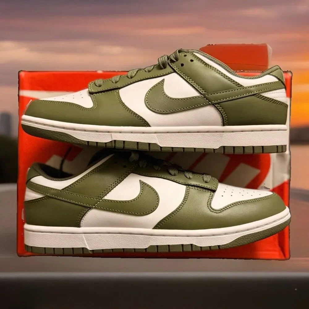 Nike Dunk Low Medium Olive White 11.5W/10M